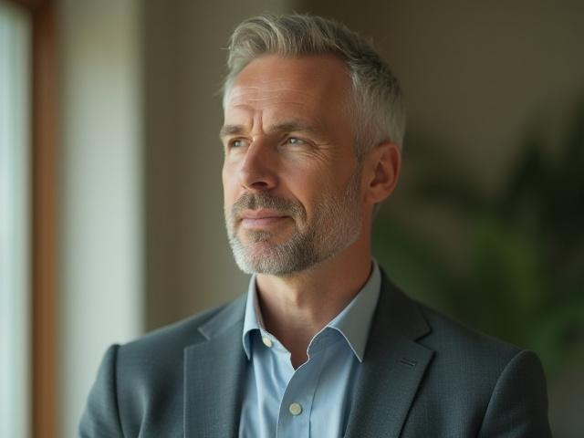 Dr. Judson Brewer, a neuroscientist, in a thoughtful, contemplative pose.