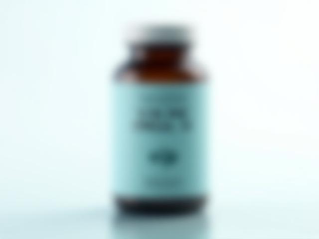 High-purity Omega-3 fish oil supplement bottle